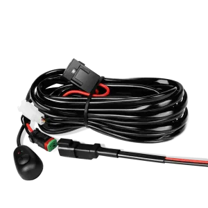 14AWG DT Connector Wire Harness Kit 1 Lead W/ 12V On-Off Switch
