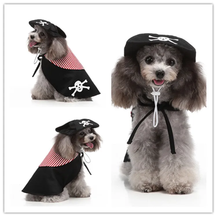 2x Halloween Xmas Christmas Gifts Decoration Christmas Supplies Dog Clothes Funny Pet Outfit