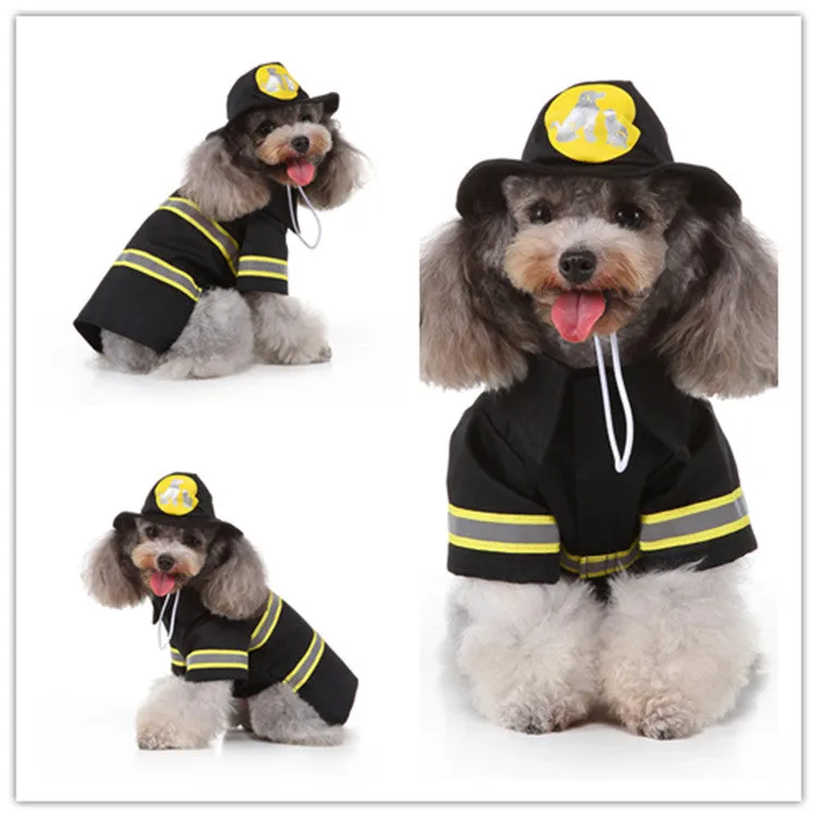 2x Halloween Xmas Christmas Gifts Decoration Christmas Supplies Dog Clothes Funny Pet Outfit