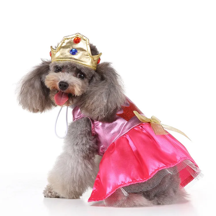 2x Halloween Xmas Christmas Gifts Decoration Christmas Supplies Dog Clothes Funny Pet Outfit