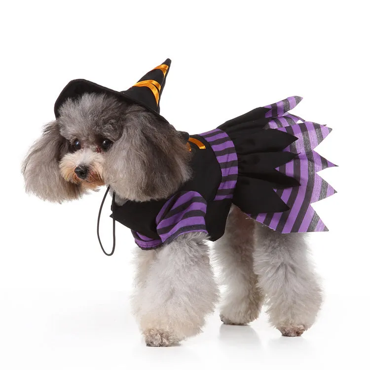 2x Halloween Xmas Christmas Gifts Decoration Christmas Supplies Dog Clothes Funny Pet Outfit