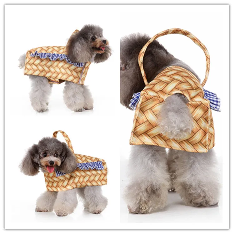 2x Halloween Xmas Christmas Gifts Decoration Christmas Supplies Dog Clothes Funny Pet Outfit