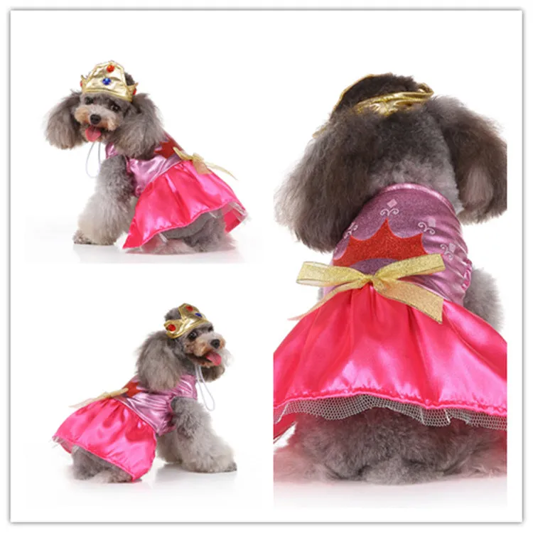 2x Halloween Xmas Christmas Gifts Decoration Christmas Supplies Dog Clothes Funny Pet Outfit