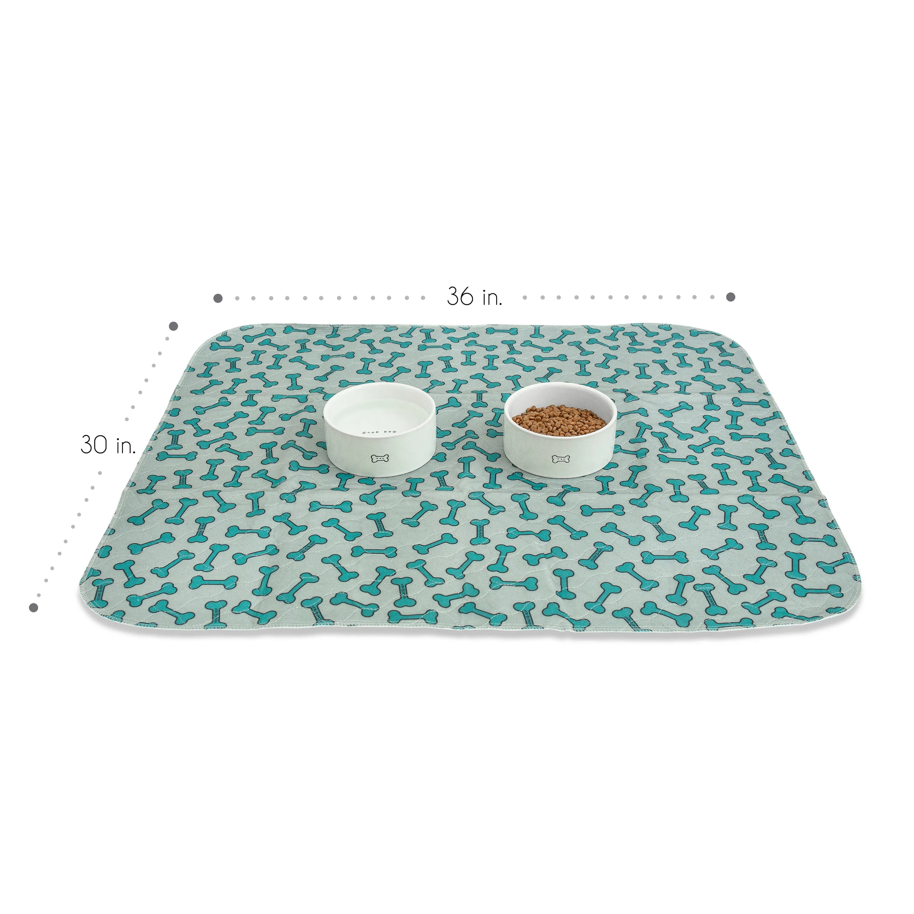 4-Pack Washable Pads, Bone Print , 30 x 36"