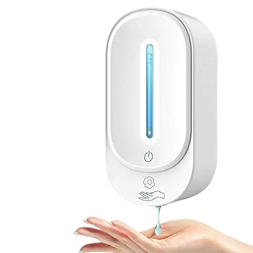 ASA Techmed Automatic Hand Sanitizer Dispenser, Touchless Dispenser Touch Free Motion Smart Sensor Soap for Church,Office,School,Commercial Wall Mount Dispensers (350ML)