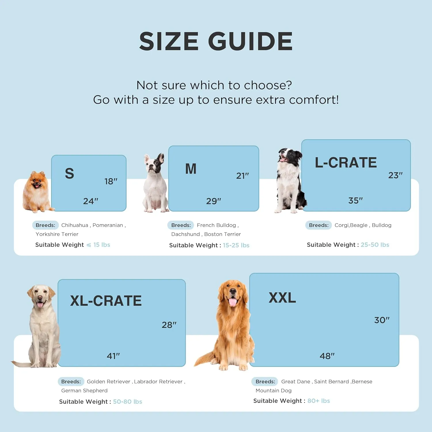 Bedsure Cooling Mat for Small Dogs  24x18 Thin Washable Cooling Pet Pad for Cat, QMAX>0.5, Portable Kennel Puppy Bed for Summer, Non-Slip Summer Crate Pad for Dog Up to 15 lbs