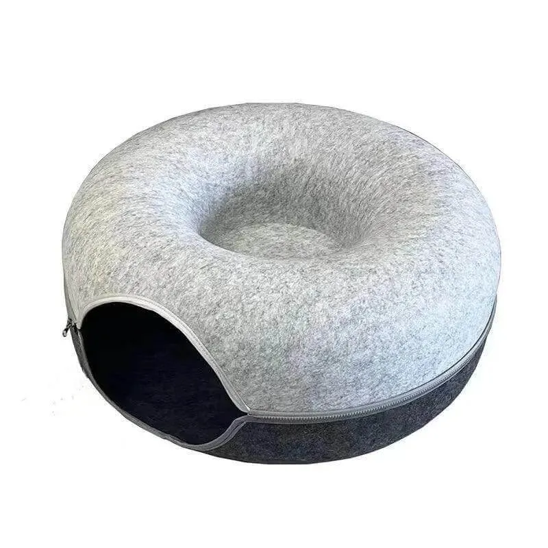 Donut Cat Bed Tunnel