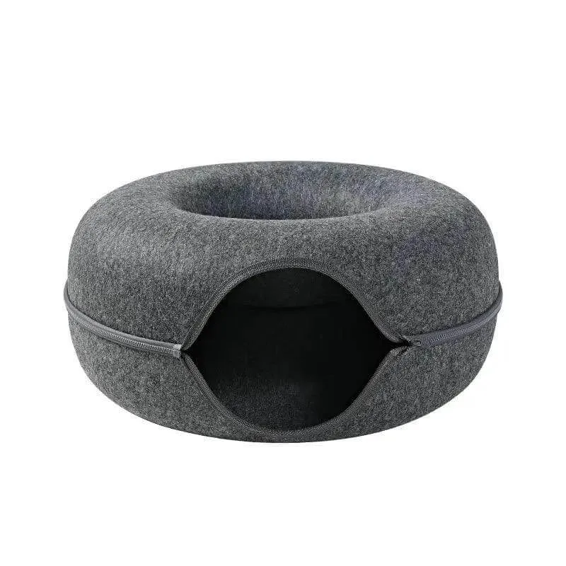Donut Cat Bed Tunnel