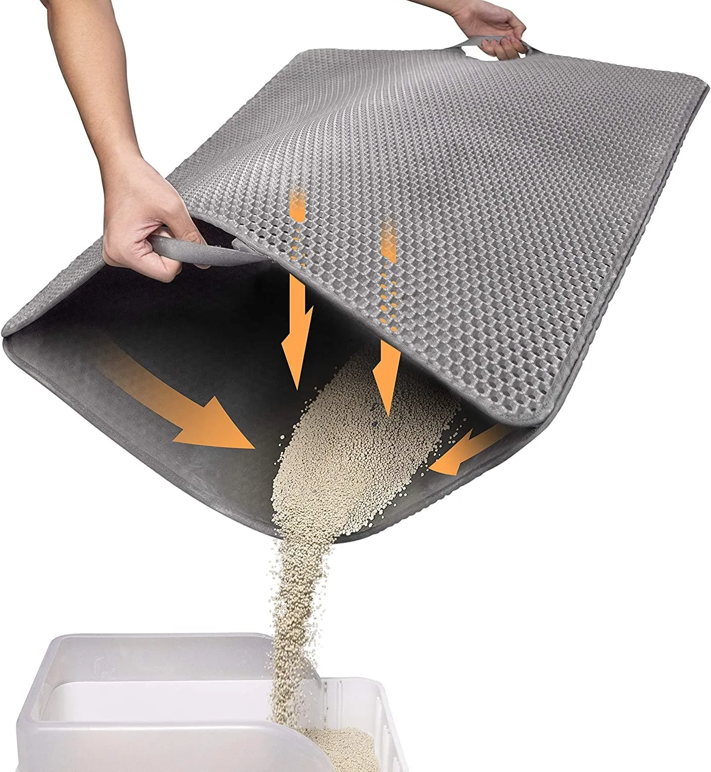 Double Layered Cat Litter Mat