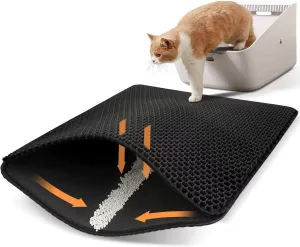 Double Layered Cat Litter Mat