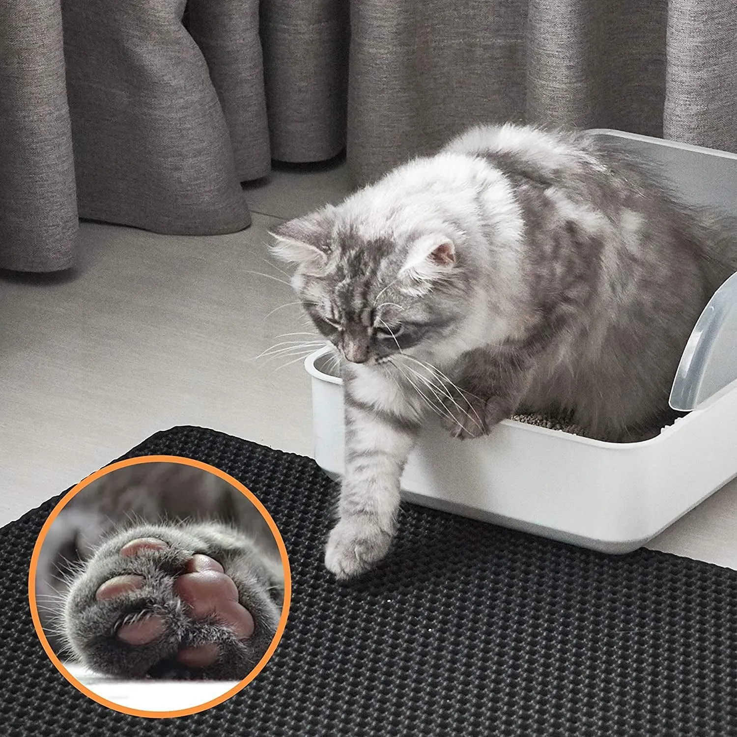 Double Layered Cat Litter Mat