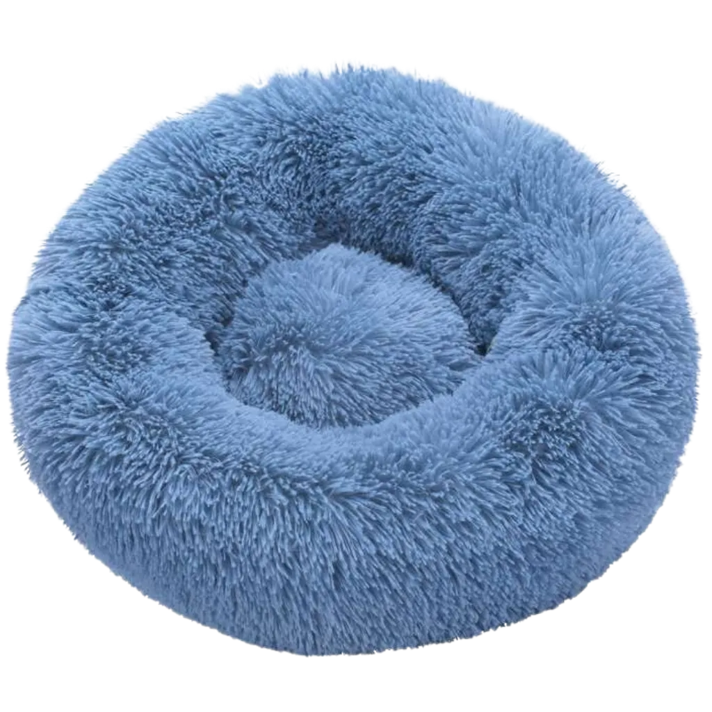 Fluffy Plush Donut Pet Bed