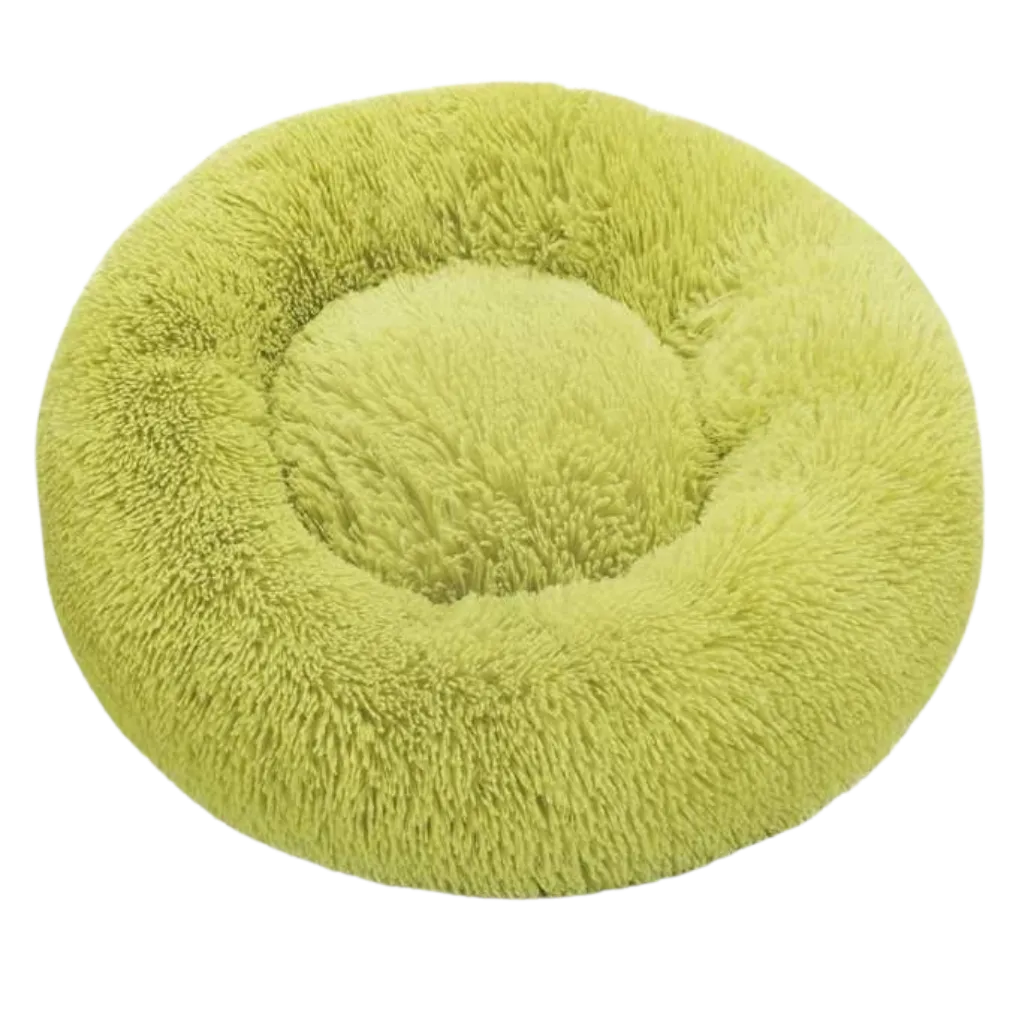 Fluffy Plush Donut Pet Bed