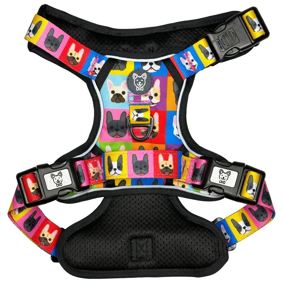 Frenchie Fam No Pull Dog Harness