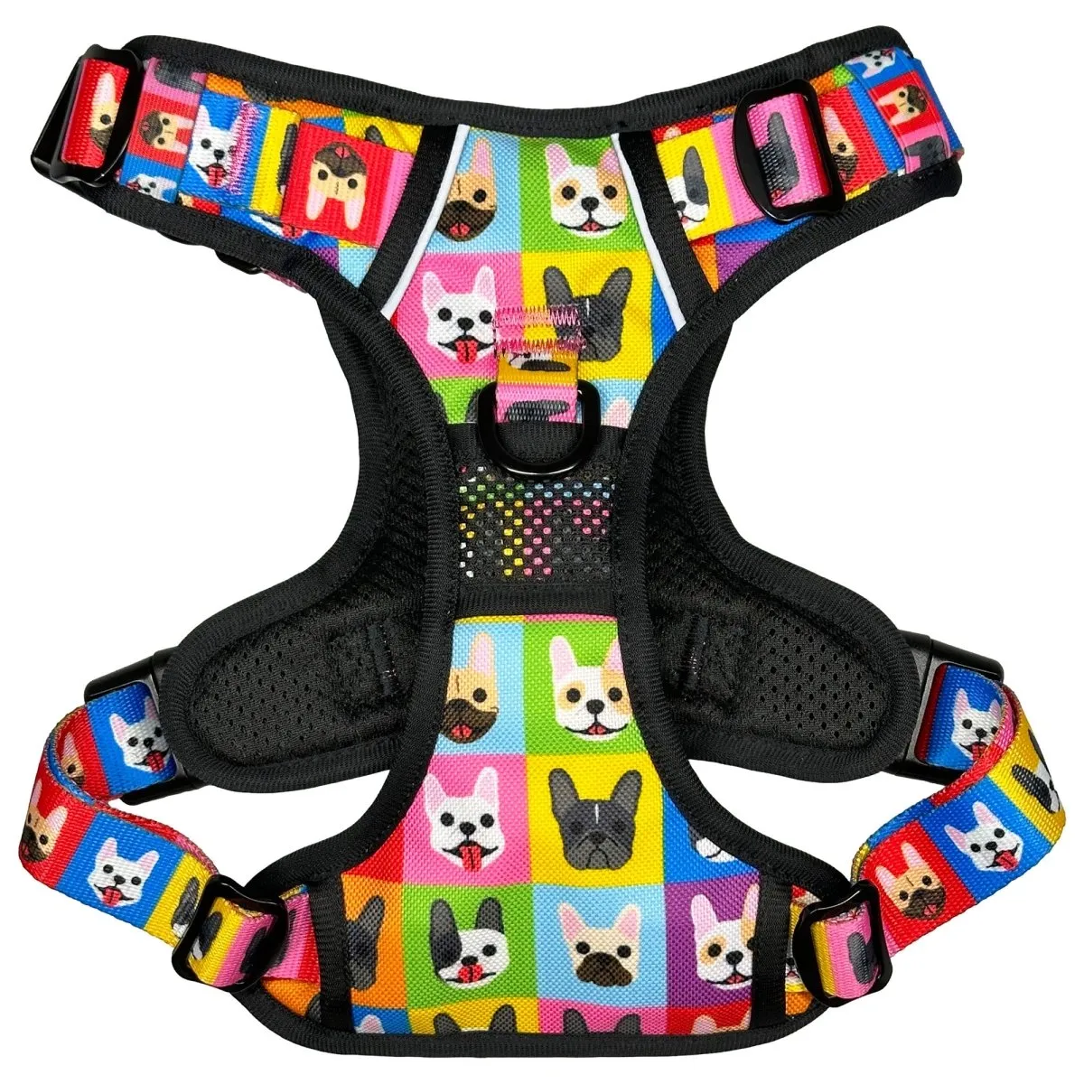 Frenchie Fam No Pull Dog Harness