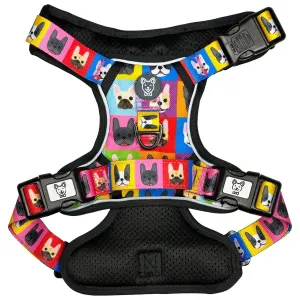 Frenchie Fam No Pull Dog Harness