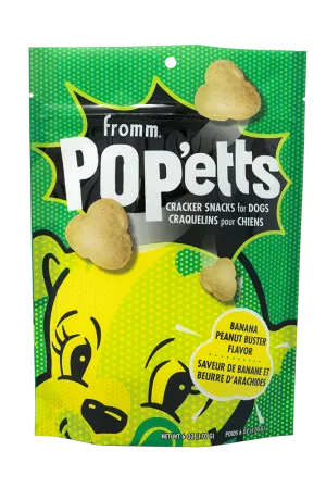 Fromm - Pop'etts - Banana Peanut Buster Cracker Snacks