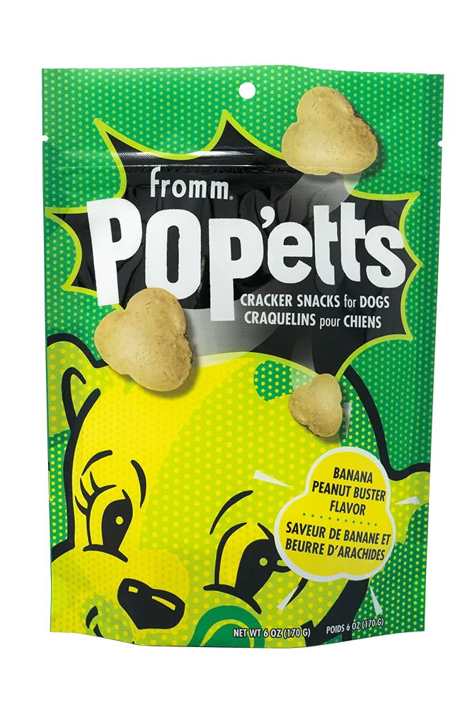 Fromm - Pop'etts - Banana Peanut Buster Cracker Snacks