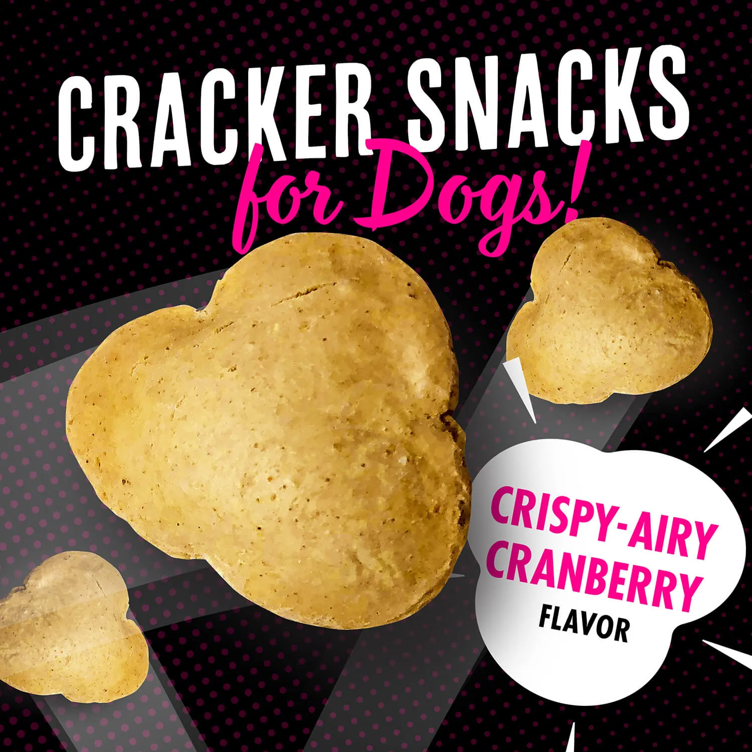 Fromm - Pop'etts - Crispy-Airy Cranberry Cracker Snacks