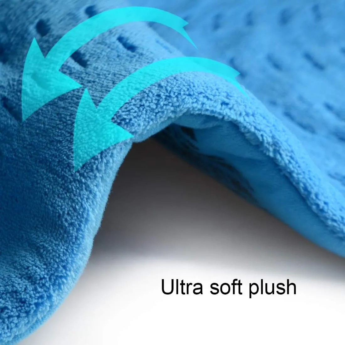 GOQOTOMO Large Electric Heating Pad for Back Pain and Cramps Relief -XL [12"x24"] - Ultra-Soft Heat Pad with Moist & Dry Heat Therapy Options - Auto Shut Off - Hot Heated Pad by-HB003