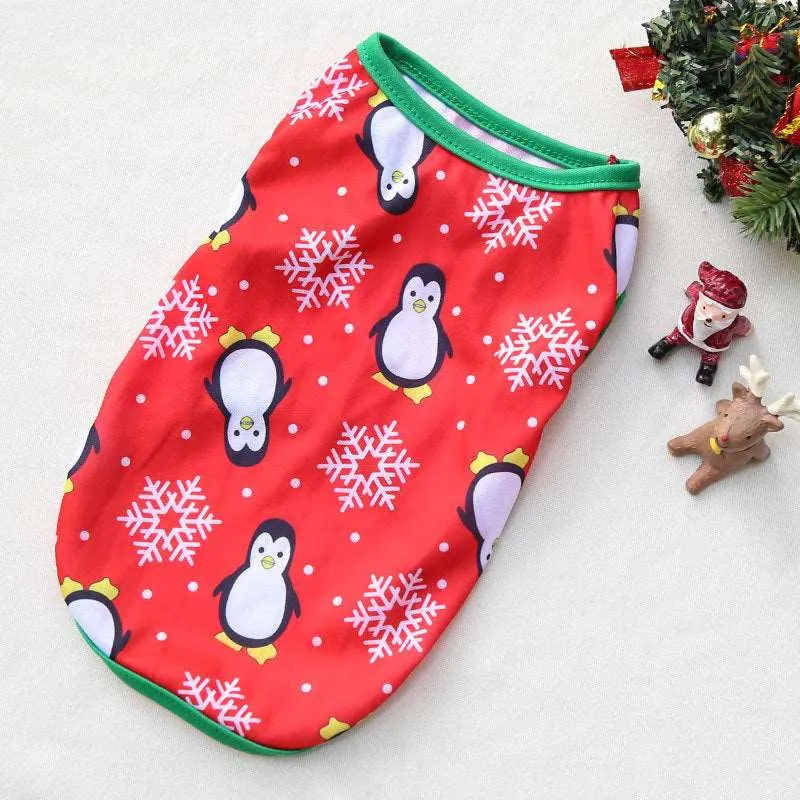 Holiday Pet Costume - Santa & Reindeer Outfit for Dogs
