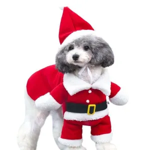 Pet Christmas Standing Costume – Festive Holiday Outfit for Pets