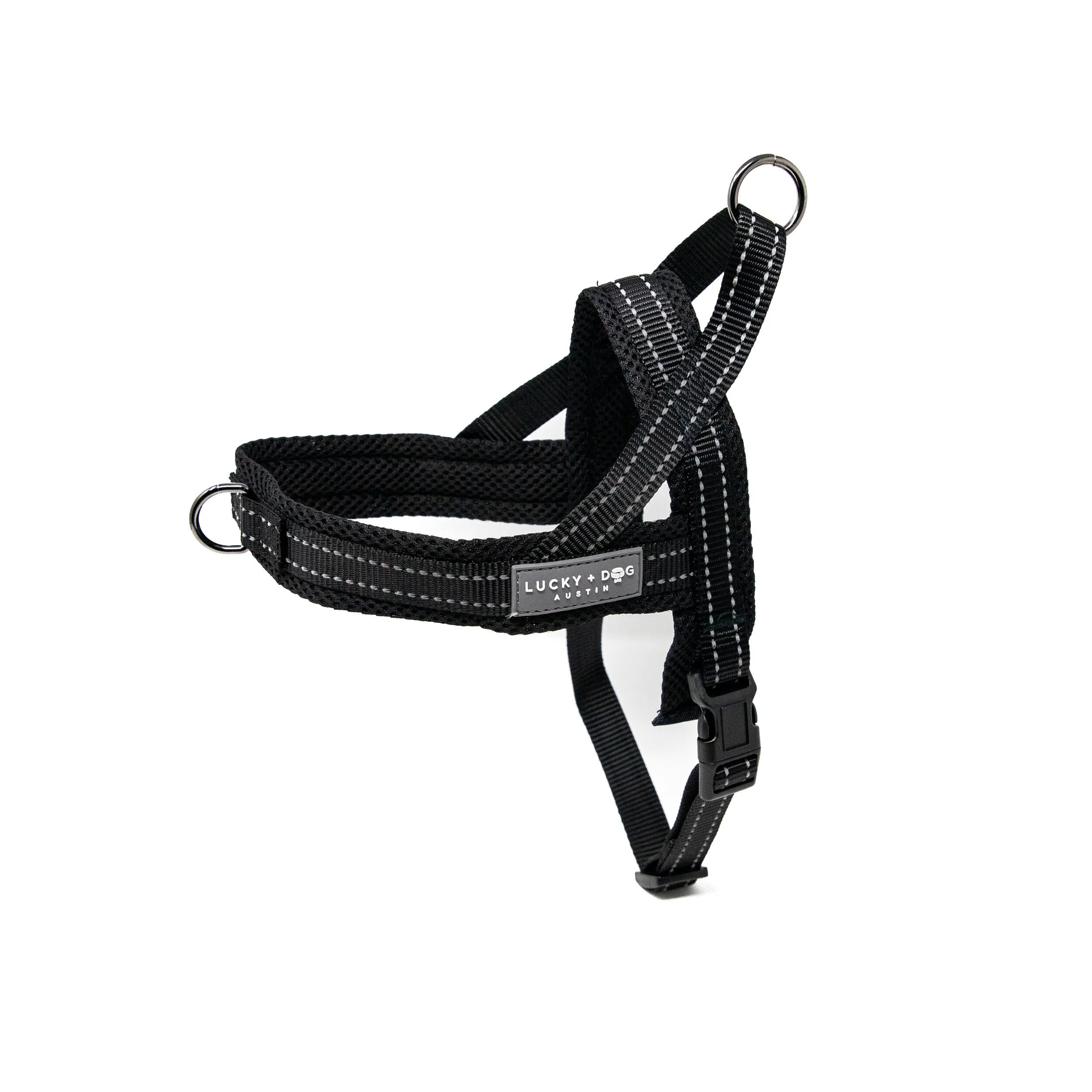 Quick-Fit No-Pull Harness - Black