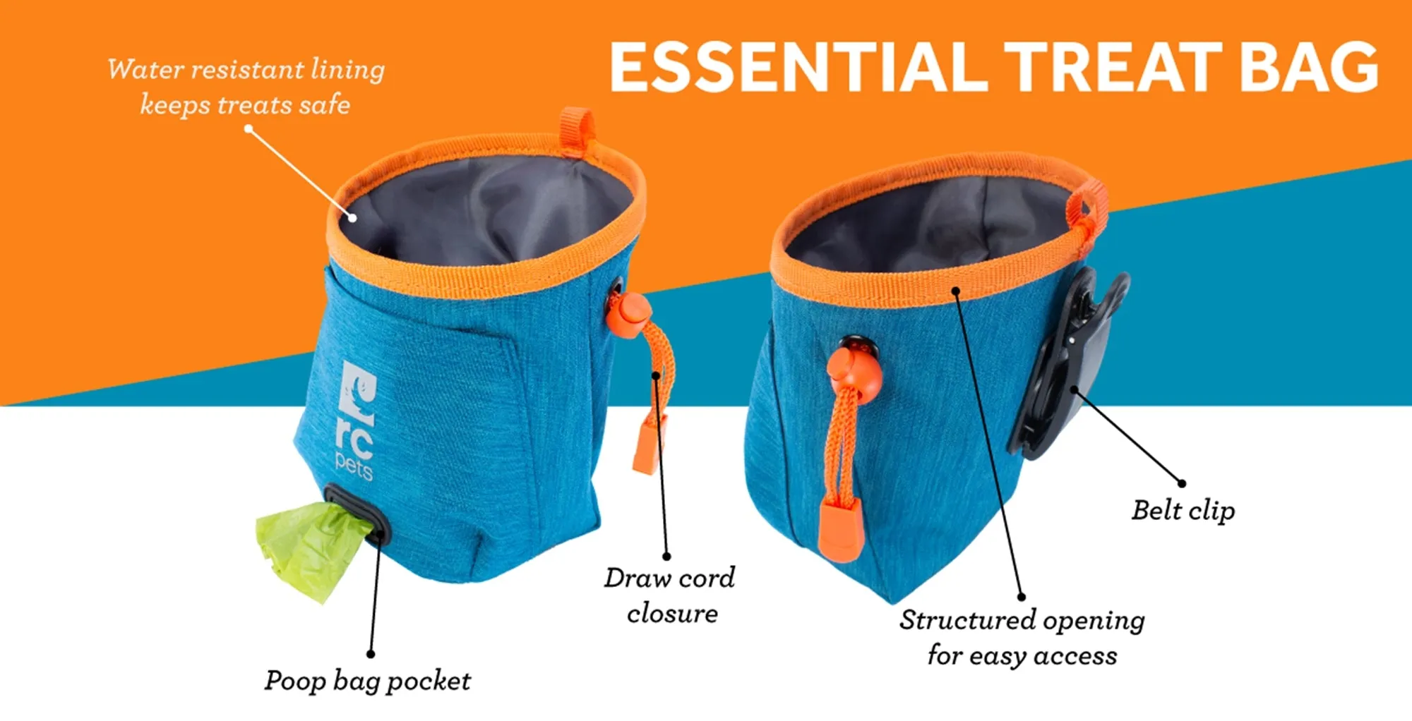 RC Pets Essential Treat Bag