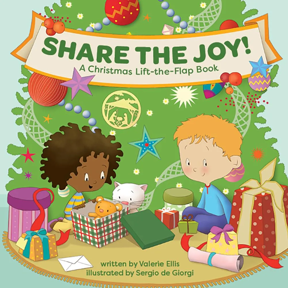 Share the Joy! A Christmas Lift-the-Flap Book: Keep Jesus at the Center this Advent & Holiday Season with This Rhyming Storybook about the Nativity for Children Ages 0-4 Board book  Lift the flap, October 17, 2023
