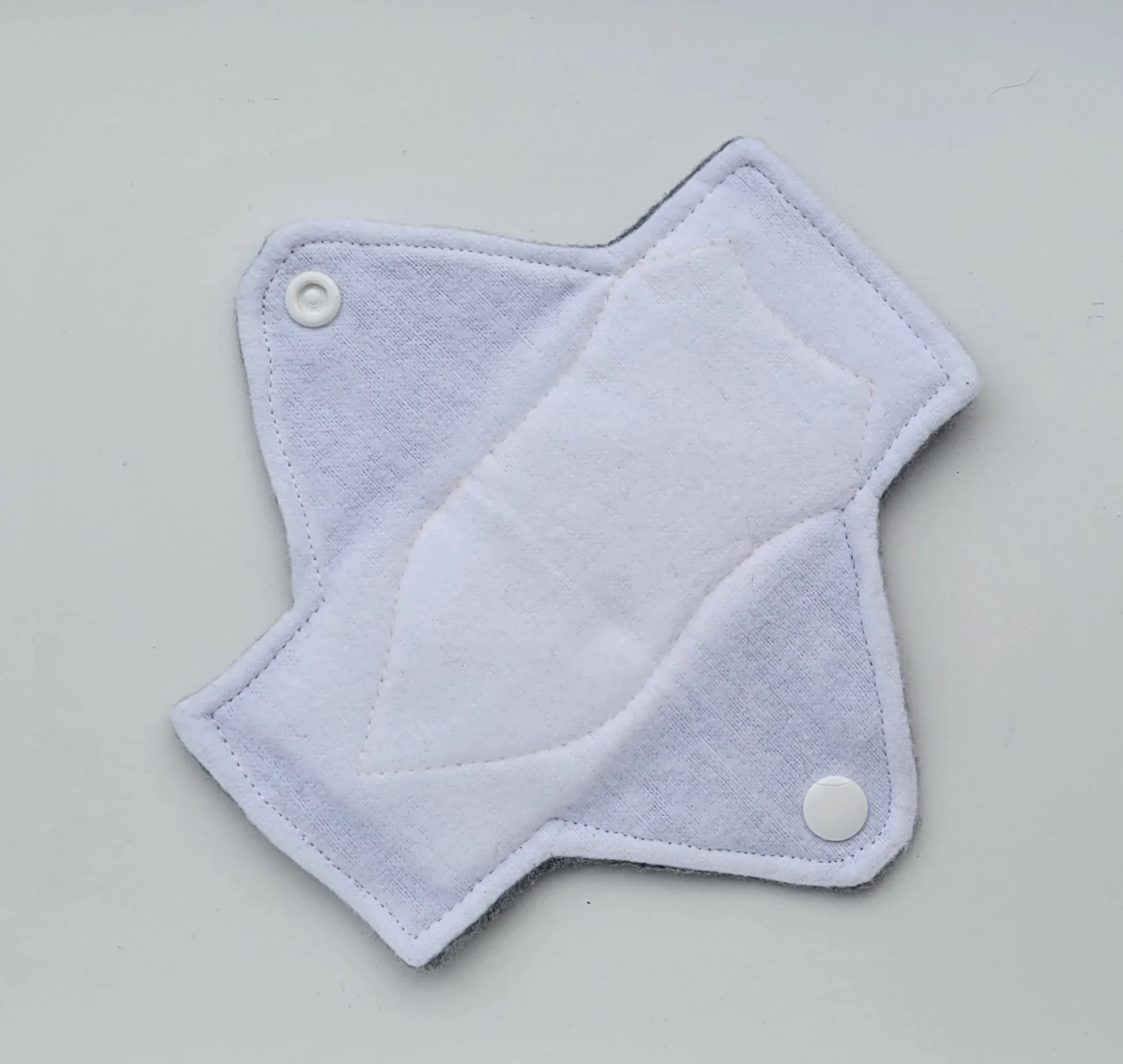 Solid White 3 Piece Pad Set
