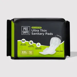 Ultra Thin Sanitary Pads - XXL (12 Pads)