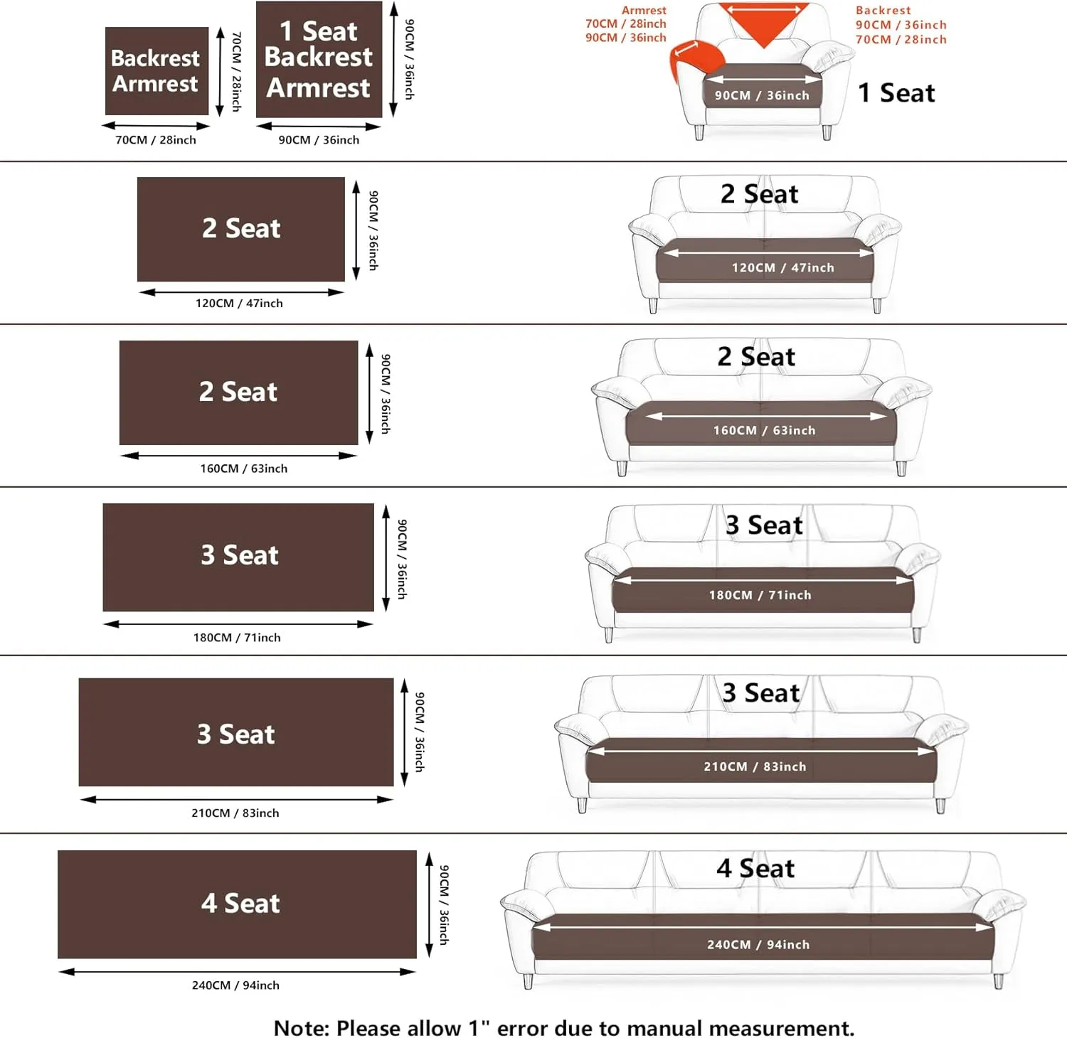 Velvet Couch Cover, Washable Sectional Sofa Cover, Anti Slip Sofa Slipcovers for 3 Cushion Couch Sofa L Shaped Recliner, Furniture Protector Covers for Pets Kids(Light Grey, Only 1 PCS)