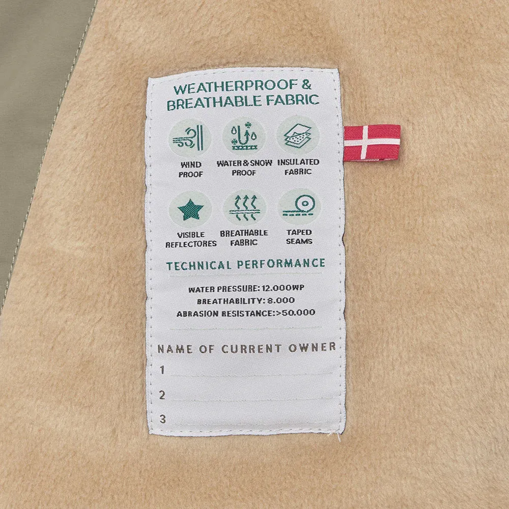 Wang Fleece Lined Winter Jacket - Vert