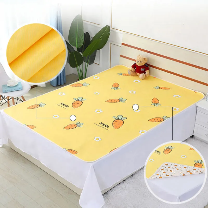 Washable Double-Sided Leak-Proof Bed Pee Pads