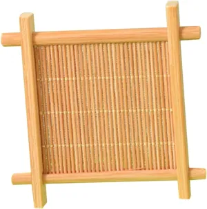 Yardwe Hamster Cooling Bed Bamboo Mat for Small Pet Light Comfortable Summer Pad